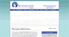 Desktop Screenshot of hyannisinn.com